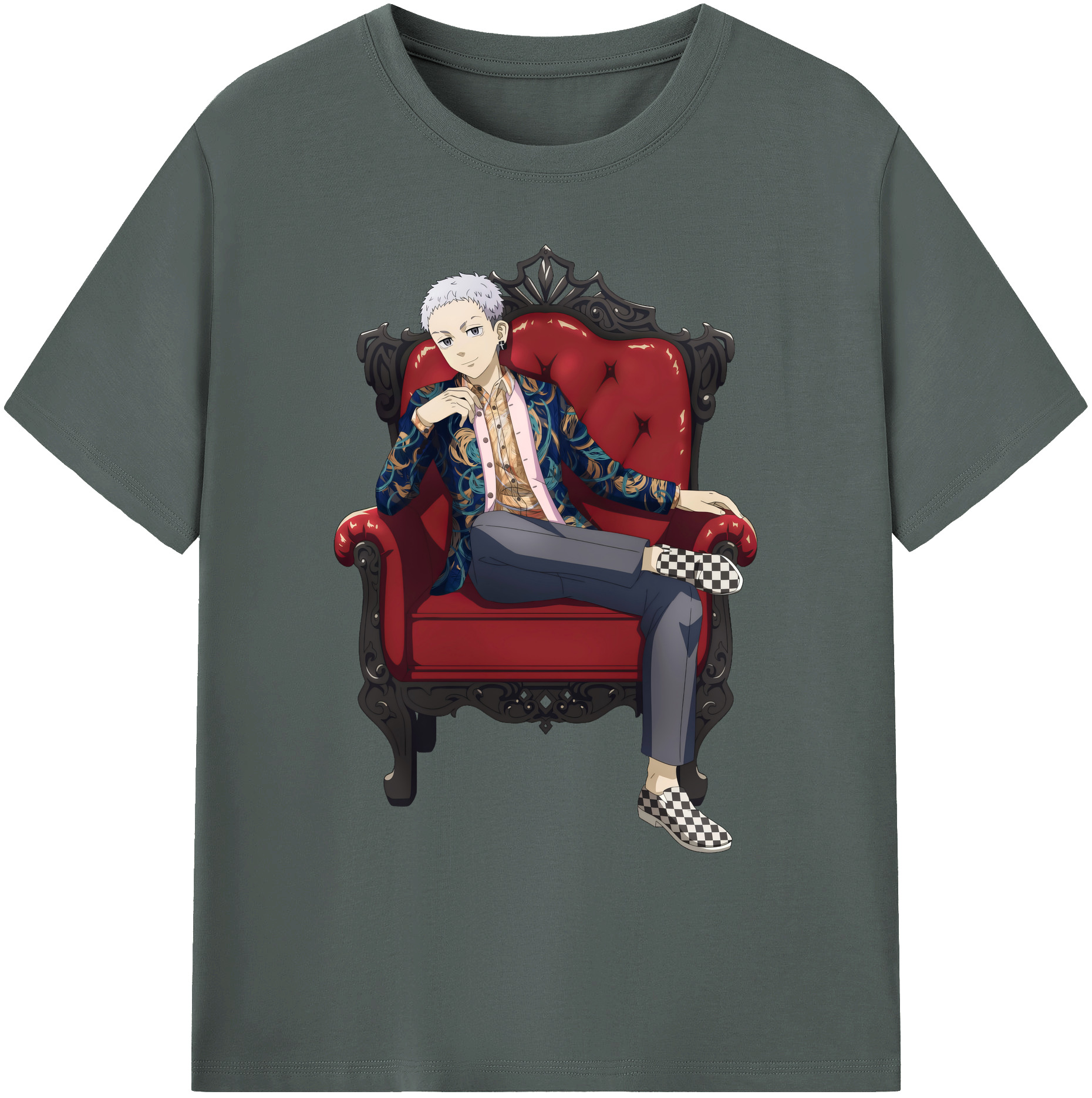 （画像用） 東京リベンジャーズ Tokyo Revengers 綿100％ メンズ半袖Tシャツ｜肌触りやわらか＆通気性